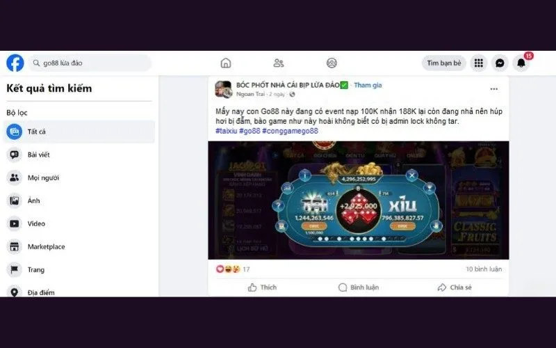 Go88 có lừa đảo không? Sự thật đằng sau những tin đồn 4 Tung các tin đồn xấu về cổng game lên các diễn đàn